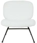 Fauteuil Ethior Blanc Bouclettes