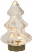 Deco Led Sapin Aiguipi Blanc Doré