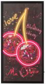 Tableau Led Cerise 43*83
