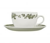 6 Paires Tasse Faustine Vert Anglais Comptoir de Famille
