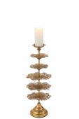 Chandelier Arbre Métal Or H62cm