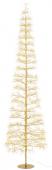 Sapin de Noël Doré Led Blanc Chaud H240cm