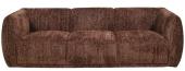 Canapé Esera Velours Marron Athezza -NEW-