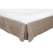 Cache Sommier Linehi Naturel Lin-Coton (4 tailles)