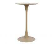 Table Haute Extérieur Lumi Métal Sable