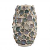 Vase Nila Porcelaine Bleu H40cm