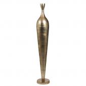 Vase Carmen Haut Aluminium Doré H180cm