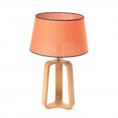 Lampe Bois Selva Brique H80cm Amadeus Cades Design