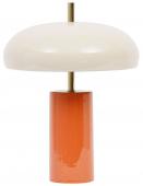 Lampe Arty Métal Orange / Taupe