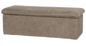 Banc Coffre Bout de Lit Doug Taupe