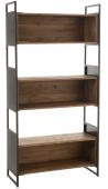 Etagère Indus Bois Recyclé Métal Noir PM