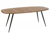 Table à Manger Ovale Teck Recyclé