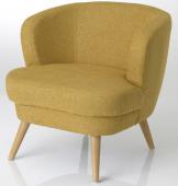 Fauteuil Dagmard Tissu (4 Couleurs5