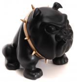 Bulldog Collier Noir Mat PM (Outdoor)