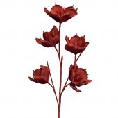 6 Fleurs Alesia Brique H100cm