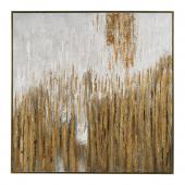 Tableau Cadre Lumina Blanc d'Ivoire 100*100
