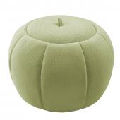 Pouf Coffre Rond Pumpkin Vert