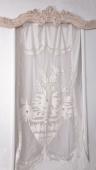 2 Rideaux Jardin Anglais Blanc Coquecigrues 130x300