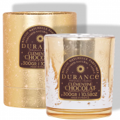 Bougie Durance Mèche Bois Clémentine Chocolat 300g