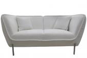 Canapé Provence Teddy Blanc Boucles 2 Places