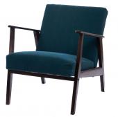 Fauteuil William Tissu Bleu
