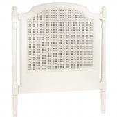 Tête de Lit Cannage Blanc Helena 90cm Amadeus