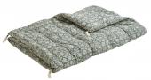 Futon Eden Coton Céladon 180x80 Blanc d'Ivoire