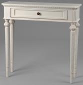 Console 1 Tiroir Léonie Blanc PM