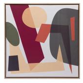 Cadre Toile Figures Abstraite 80*80