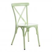 Chaise Jardin Alu Vert Clair Bourdon (Indoor/Outdoor)