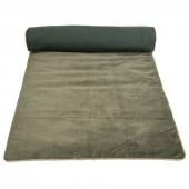 Housse d'Edredon New Delhi Velours Kaki 85x200