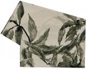 Chemin de Table Feuilles Vert Gris 50*160