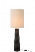Lampe Filetage Bois Noir GM