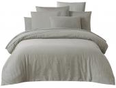 2 x Taies d'Oreiller Taloa Lin Satin de Coton Lavé (3tailles)