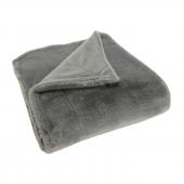 Plaid Luxe Anthracite 130x170