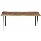 Table à Manger Rectangulaire Bois Métal Chilai 200cm