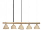 Suspension Indus Ferese Sable 5 Feux