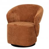 Fauteuil Pivotant Alma Orange NEW