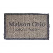 Paillasson " Maison Chic" Deco Campagne Chic