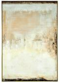 Tableau Cadre Lueur Rosée Blanc d'Ivoire 100*150