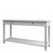 Console 2 Tiroirs Blanc Marseille