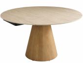 Table Ronde Céramique Lumio avec Allonges