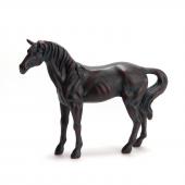 Statue Cheval Elegant Marron PM