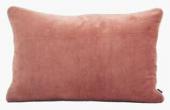 Coussin New Delhi Velours Bois de Rose 40*60