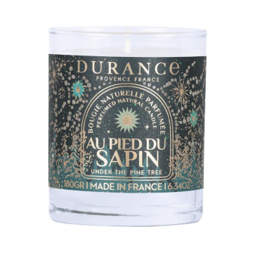 Bougie Parfumée Durance Au Pied du Sapin 180g