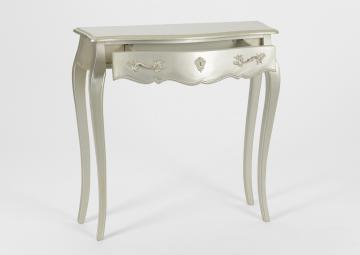 Console 1 Tiroir Murano Silver