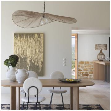Suspension Alba Jute Naturel ø150cm