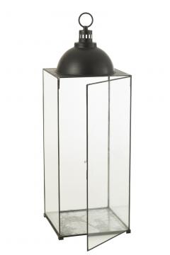 Lanterne Hagrid Verre Métal 121cm