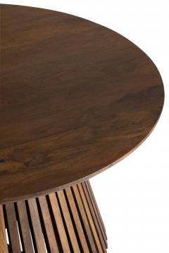 Table Basse Ronde Vincent Manguier Foncé