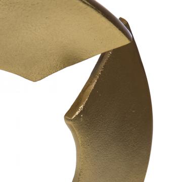 Déco Anneau Gold Aluminium H45cm